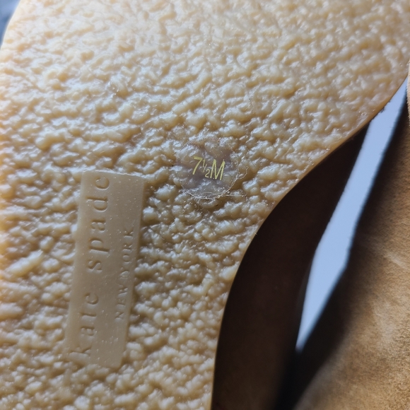 Kate Spade Chestnut Brown Suede Women's Tall Boots - Picture 6 of 11